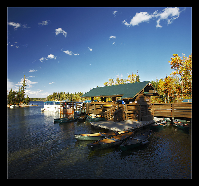 Jenny Lake Boat Dock. Grand Teton. 