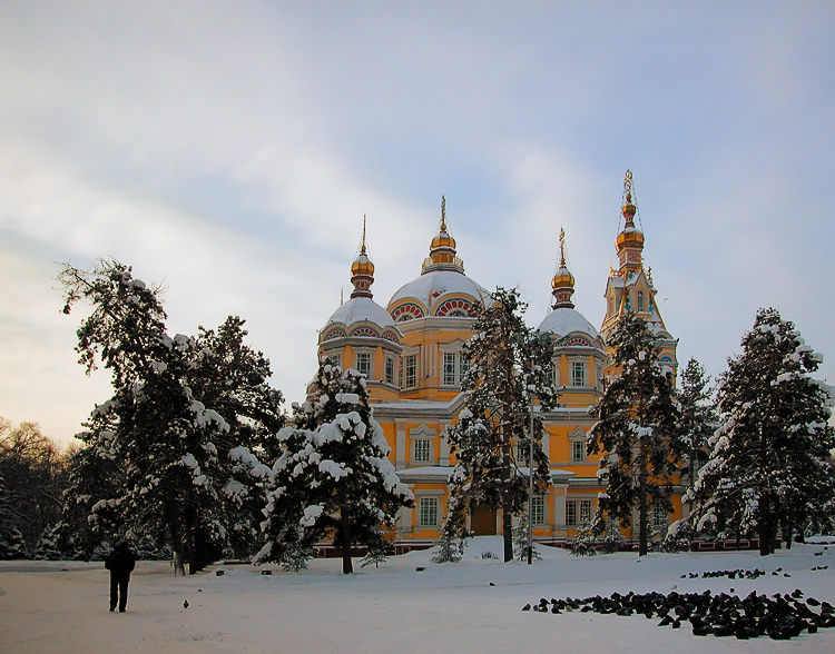 Утренняя прогулка вдвоем