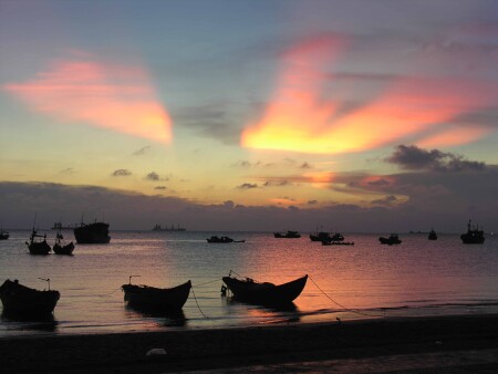 Лучи заката