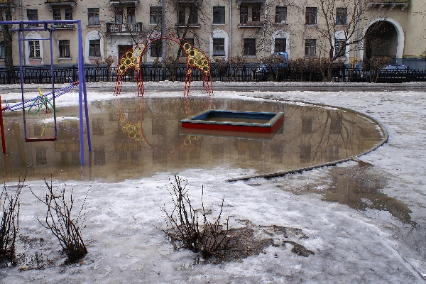 Февраль в Москве