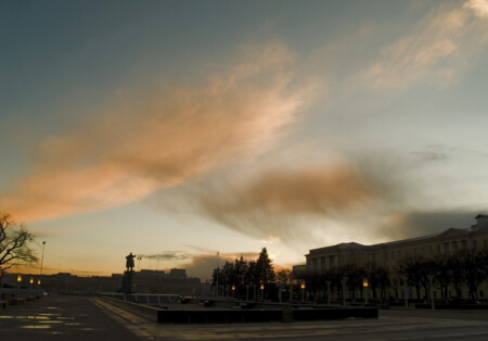 Солнце и тучи