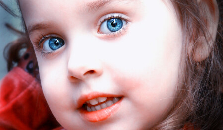 eyes of a girl