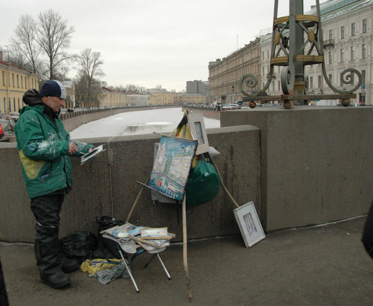 Художник на Невском