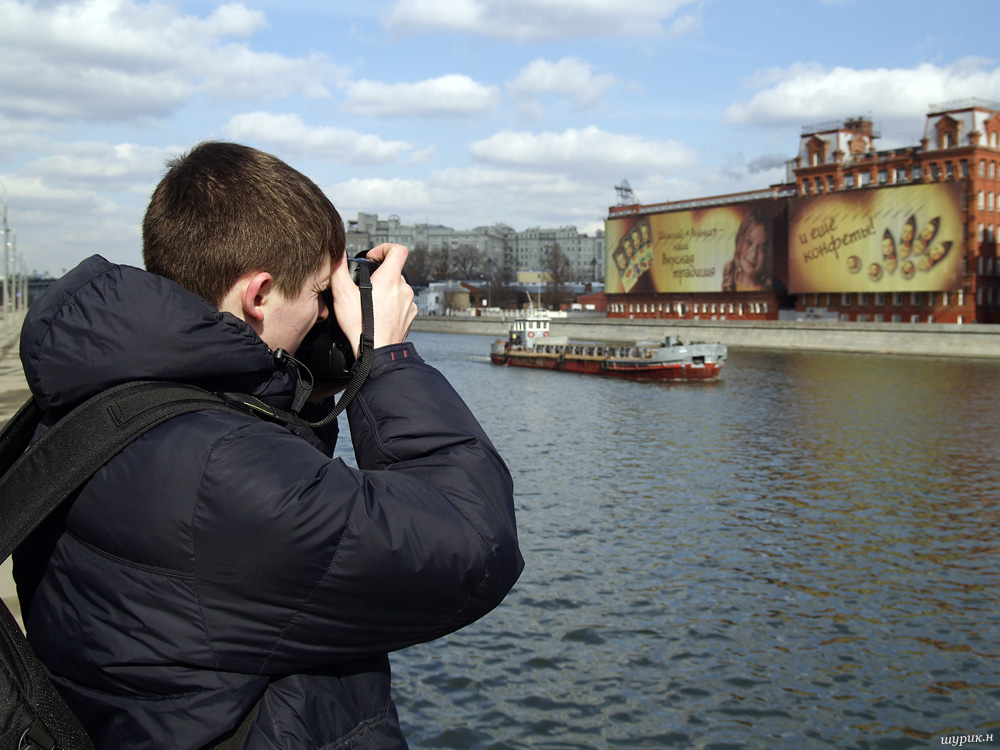 Как Володя баржу фотал!