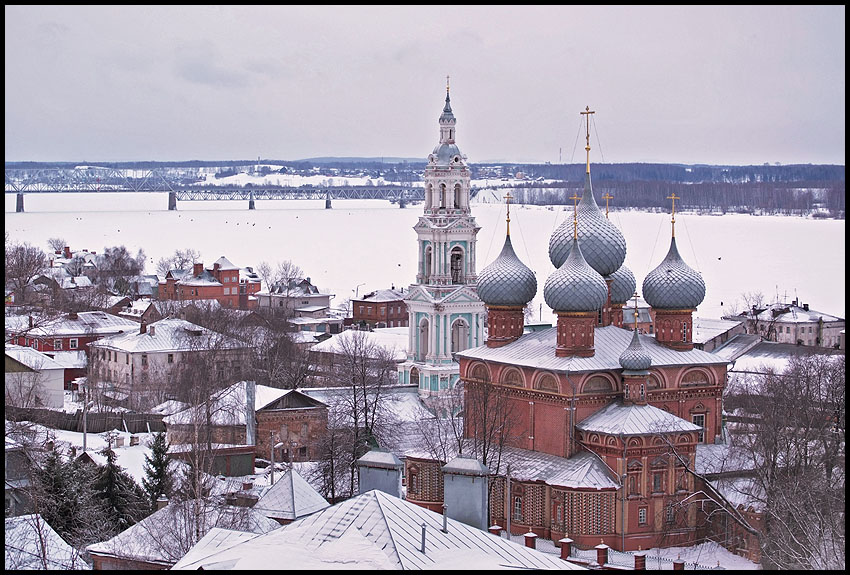 Кострома. Вид на Волгу.