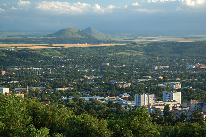 Пятигорск, вид с горы Машук.