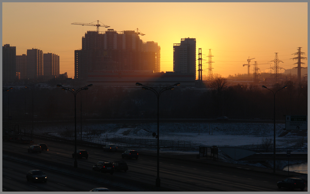 Московское Зимнее утро 2008.