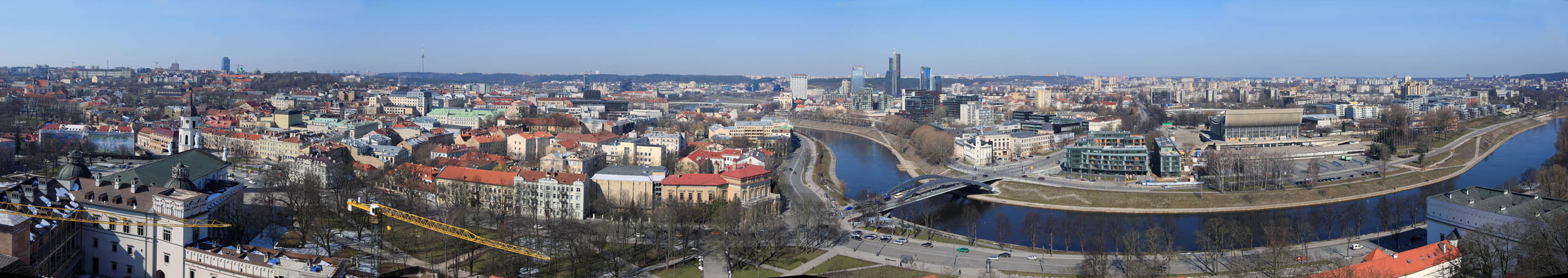 Vilnius ( Вильнюс ) панорама