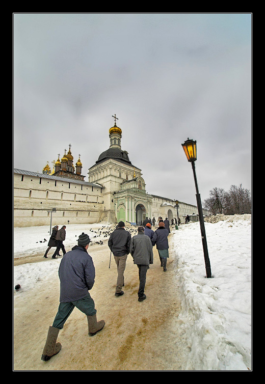 По дороге в Лавру...