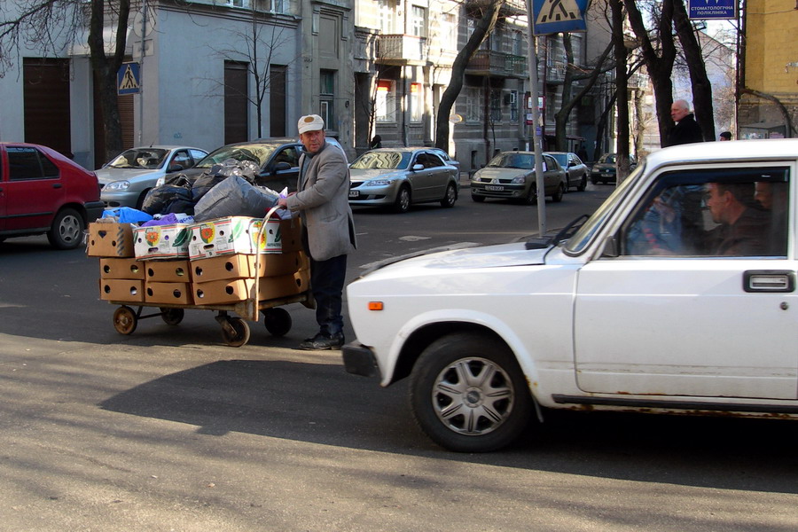 Так возникают пробки (один из вариантов)