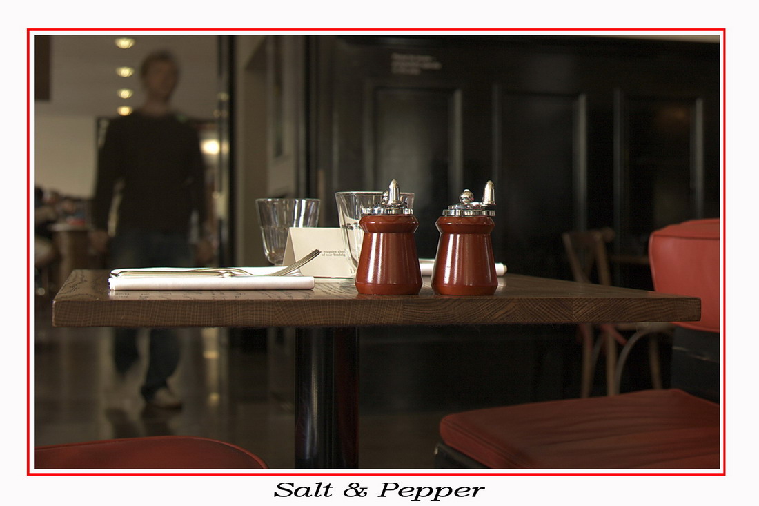 salt &amp; pepper