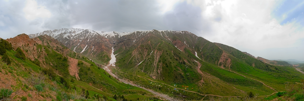 Панорама большого Чимгана