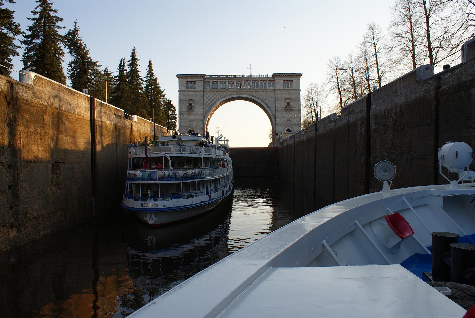 шлюзы и море впечатлений