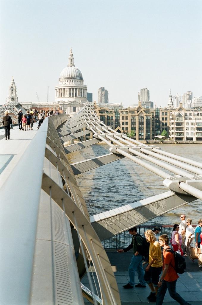 London, summer, bridge