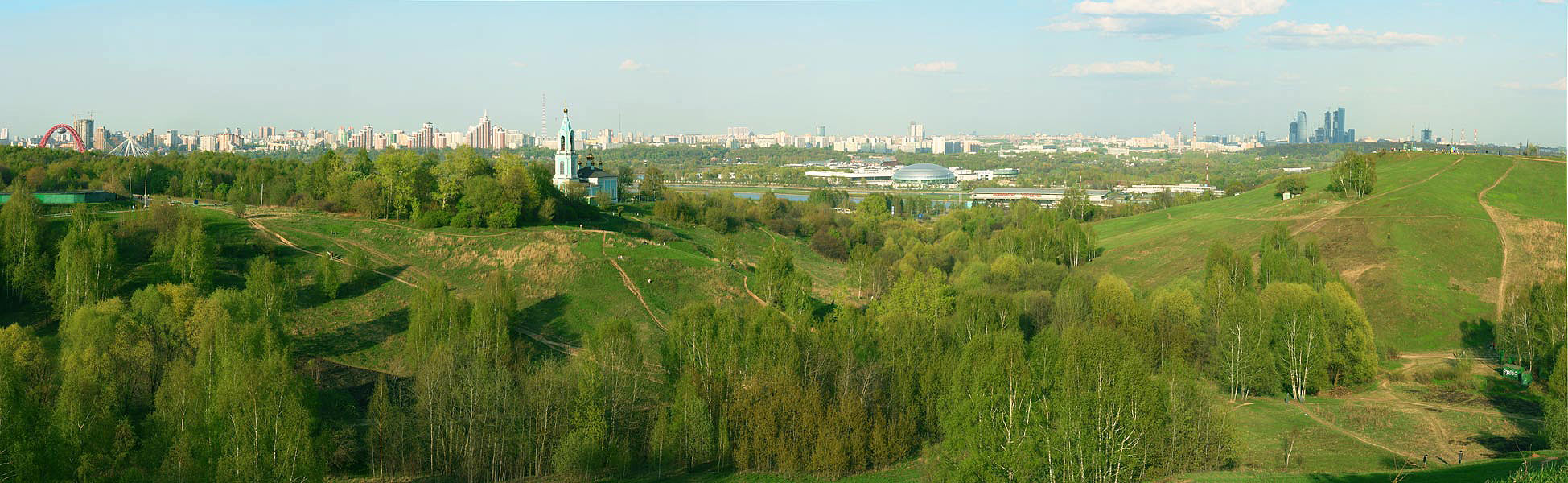 Весна в Крылатском