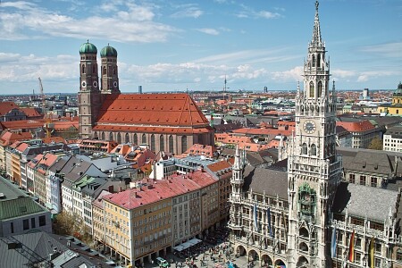 Мюнхен - Фрауенкирхе и Новая ратуша