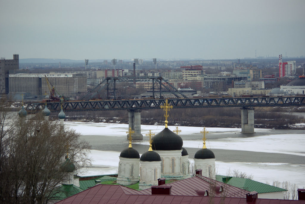 Метромост в Нижнем.