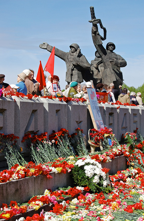 День Победы в Риге