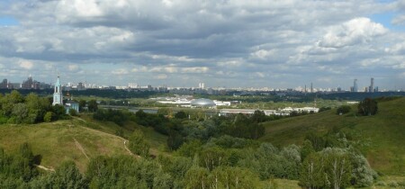 С Крылатских холмов