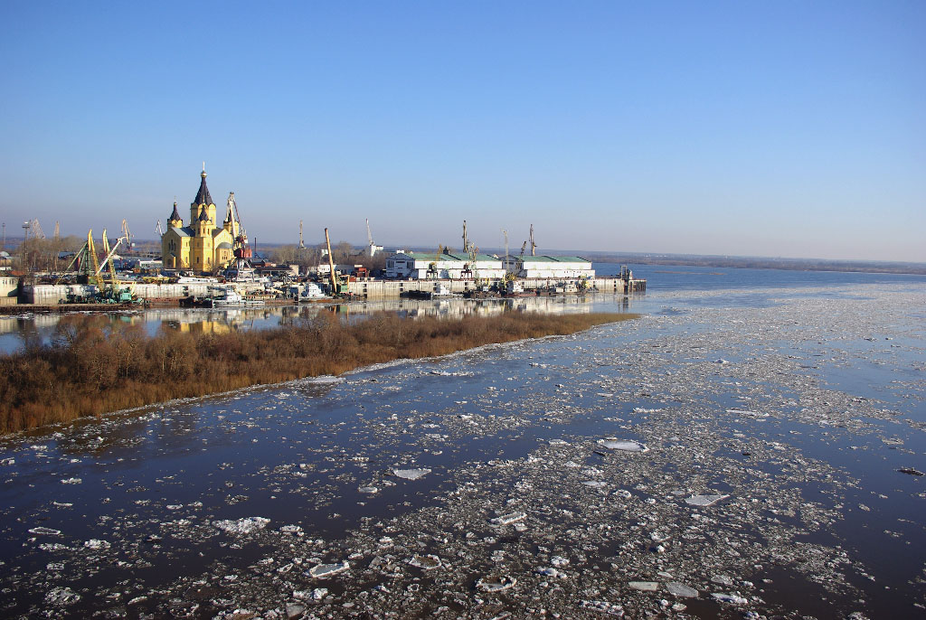 Ледоход на Оке - 2.