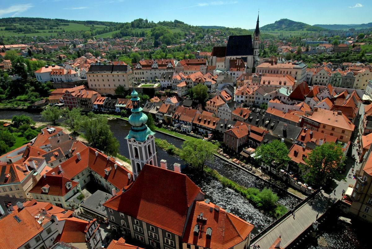 Cesky Krumlov.