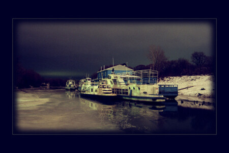 зимний причал