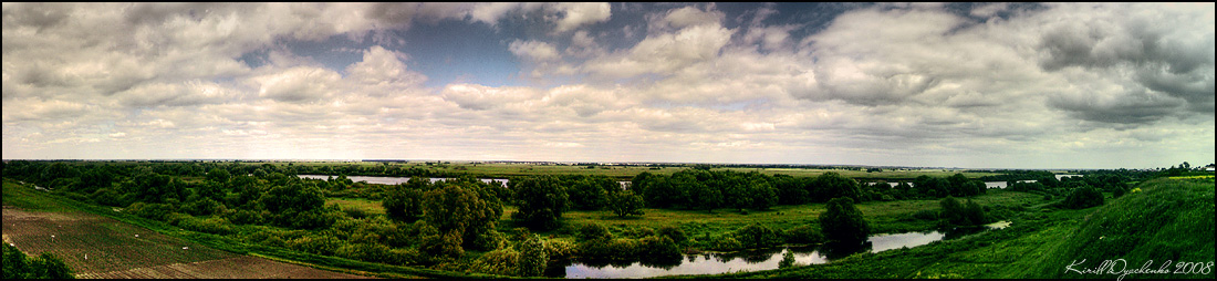 Городская панорама Рязани 03