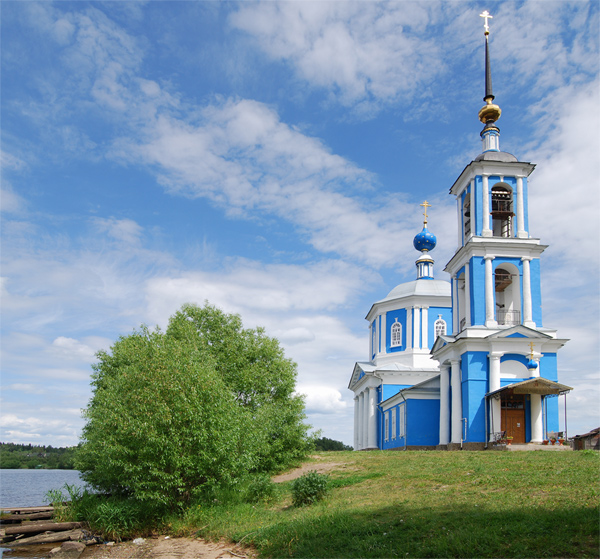 Храм Вологды карандашами храм Рождества Богородицы