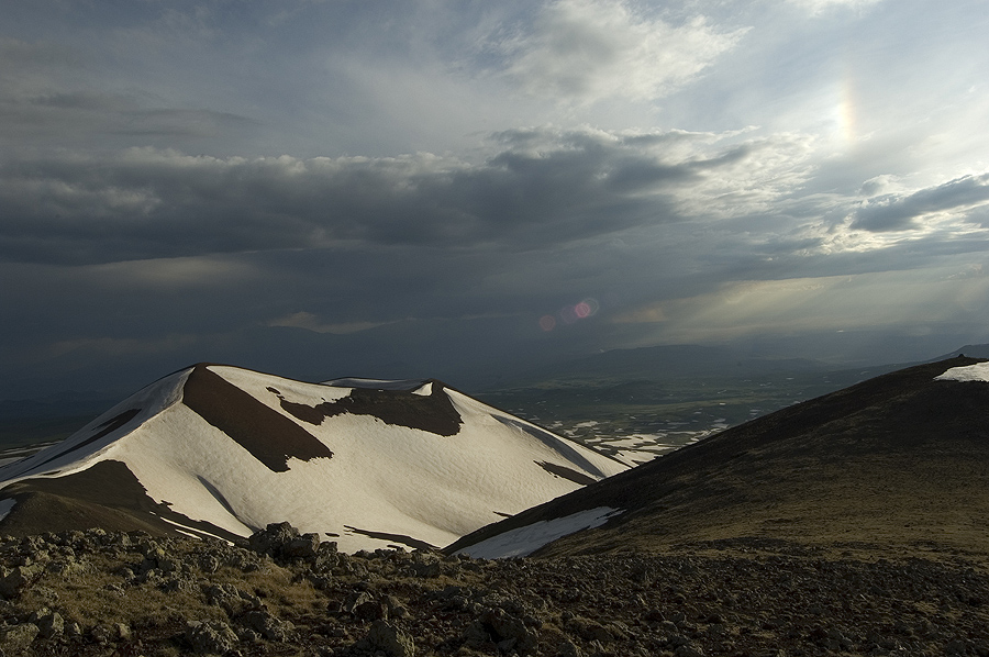 View of Tar from the Top of Azhdahak...