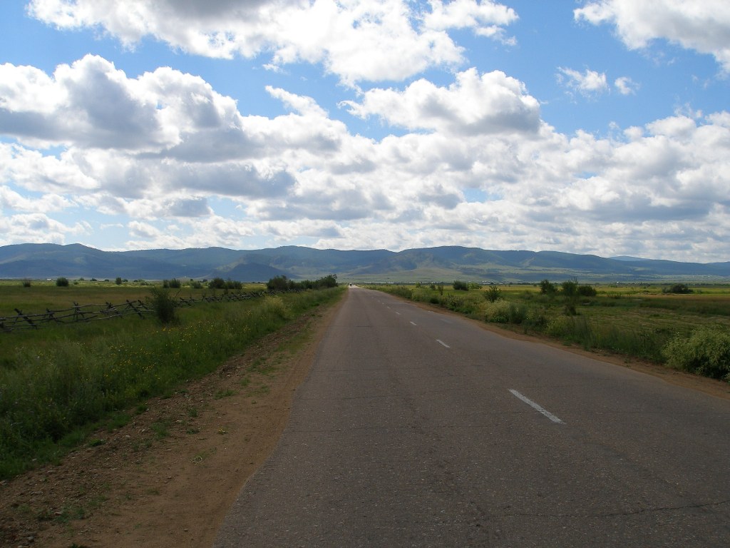 Дорога в облаках. Бурятия