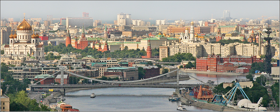 Мост Крымский - пейзаж московский...