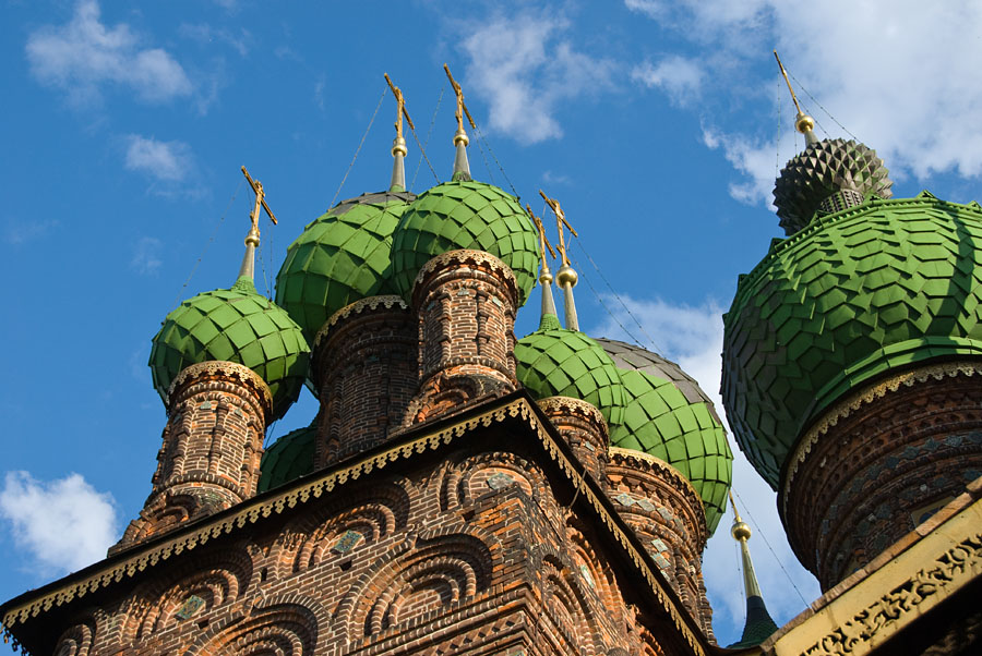 Церковь Иоанна Предтече в Тольчкове. Ярославль.