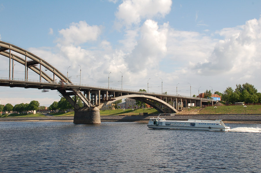 Мост в Рыбинске