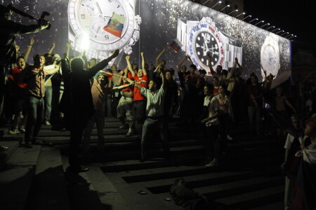 Москва ликует