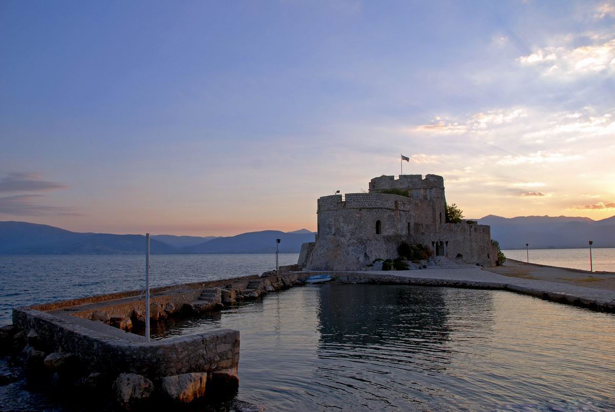 Bourdzi. Nafplio. Pelopponnese.