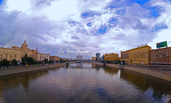 Москва глазом рыбы2