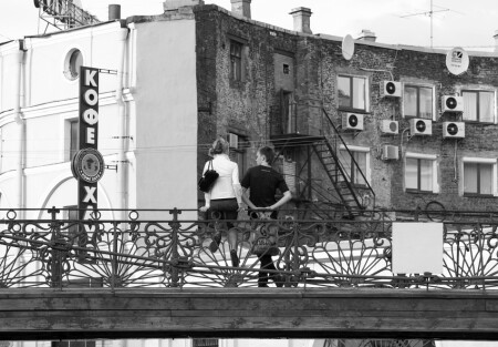 Black & white