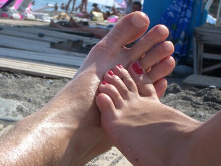 легкое касание...