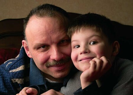 А мама жмёт на кнопку!