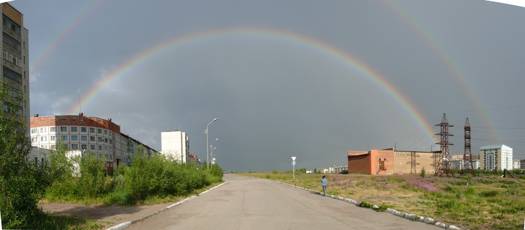 радуга в Воркуте