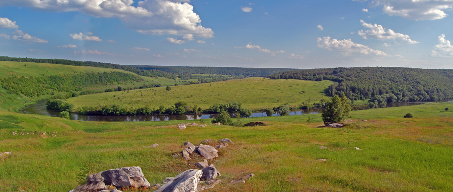 Панорама Русской равнины, Тульская область