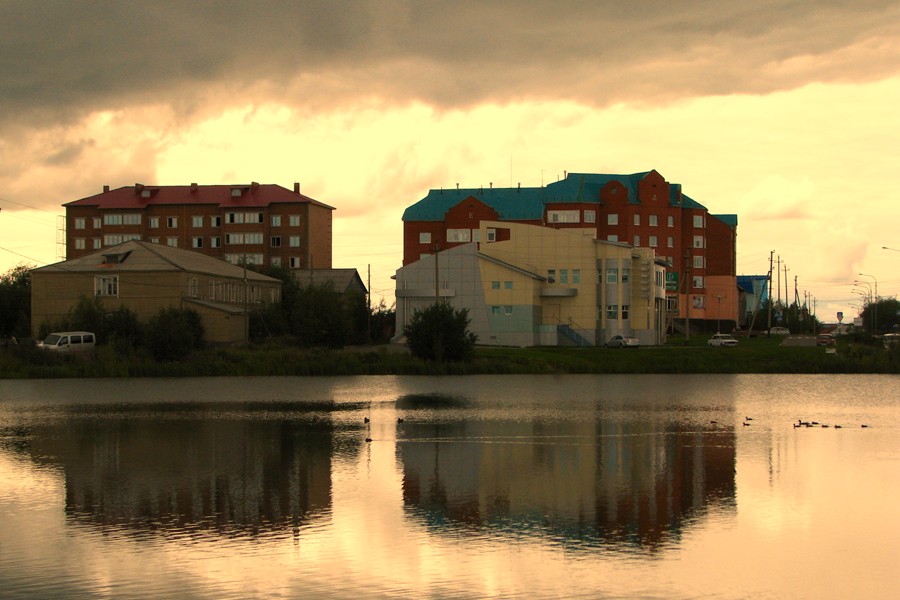 Небо, земля и вода.