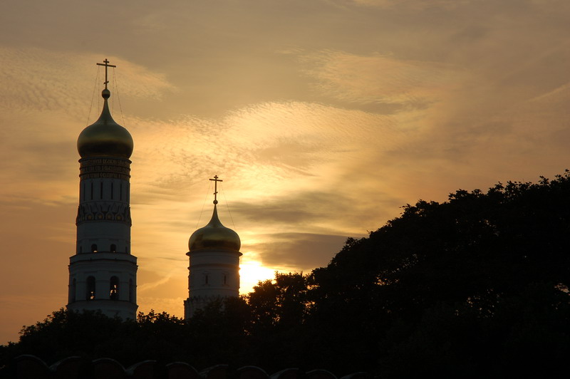 Московский закат.