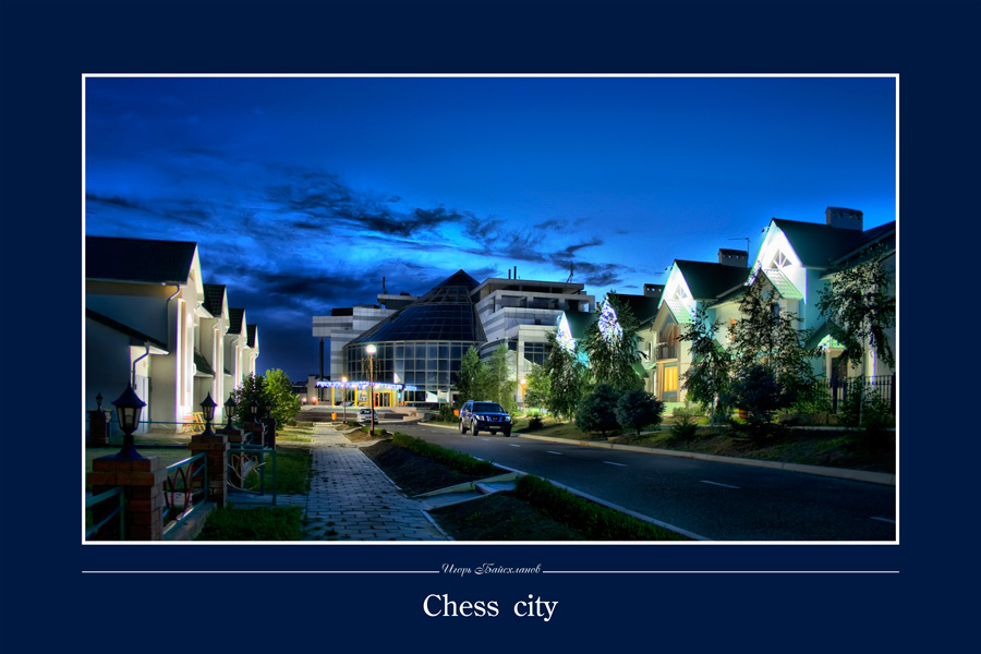 Chess city. Elista