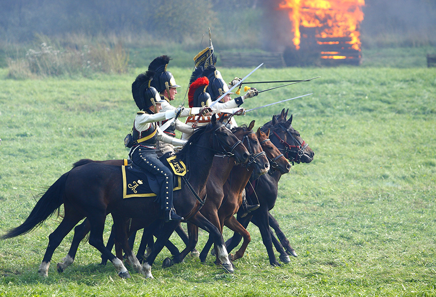 Кирасиры в атаке