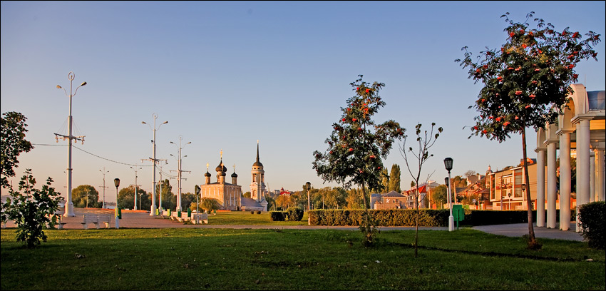 Осеннее утро в Воронеже