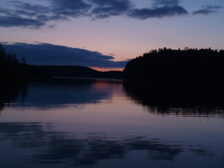 Вечер на Ладоге