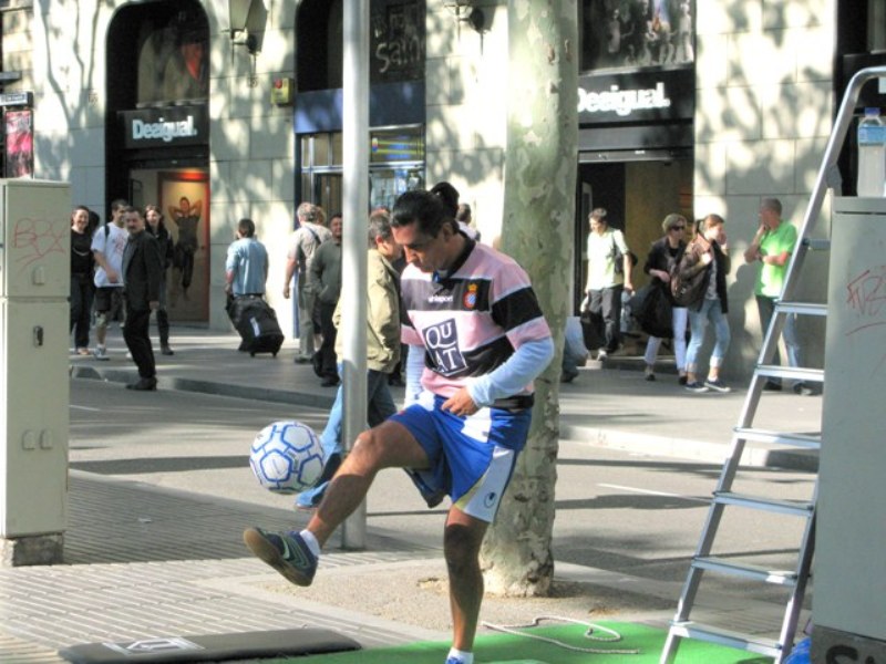 La Rambla in Barcelona