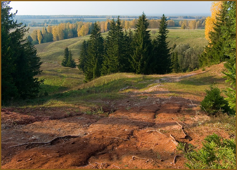 После дождей.