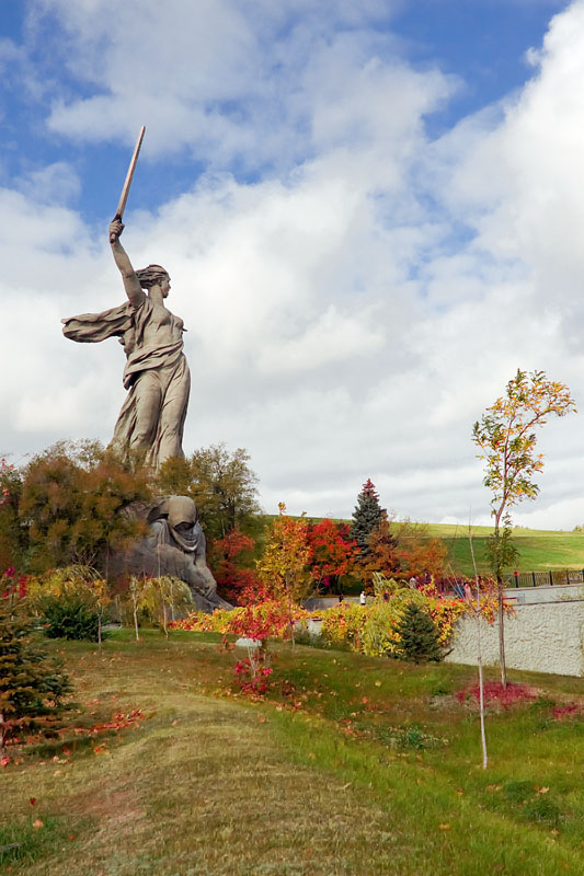 Осень на Мамаевом Кургане.